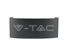 V-tac 7W sieninis lauko šviestuvas, juodas, 4000K