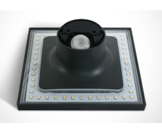 7W sieninis šviestuvas, IP54, kvadratinis, 3000K, antracito spalvos, 67450A/AN/W