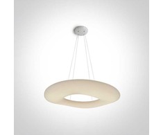 80W LED pakabinamas šviestuvas, baltas, 3000K, 63110C/W