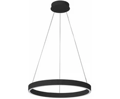 Italux 80W LED pakabinamas šviestuvas BRASCO UP DOWN, juodas, 3000/4000K, dimeriuojamas