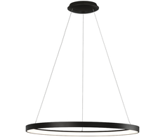 77W LED pakabinamas šviestuvas GRACE, juodas, 2700/3000/4000K, dimeriuojamas, C3848372NDP