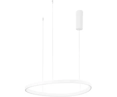 80W LED pakabinamas šviestuvas KLAPTON, baltas, CCT