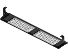 80W LED pramoninis šviestuvas ATENA LINE V3, juodas, 4000K, DALI