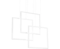 Ideal Lux Pakabinamas šviestuvas Frame Sp Quadrato Bianco