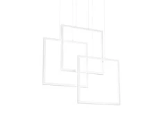 Ideal Lux Pakabinamas šviestuvas Frame Sp Quadrato Bianco