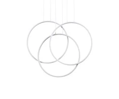Ideal Lux Pakabinamas šviestuvas Frame Sp Cerchio Bianco
