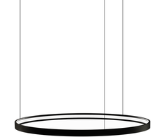 83W LED pakabinamas šviestuvas - modulis LOOP, juodas, 2700/3000K, C3997370N