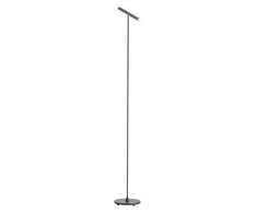 8,3W LED pastatomas šviestuvas PRAXI, juodos/nikelio sp., 3000K, dimeriuojamas, 01-3720