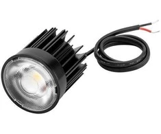 Bikuvalt 8,5-12W LED modulis/įleidžiamas šviestuvas SLA DC SNC3, juodas, 3000K, 36°, 50mm