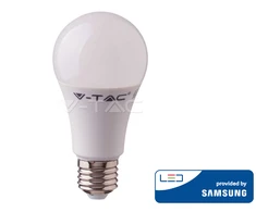 8.5W LED lemputė, A60, E27, termoplastikas, 6400K, SAMSUNG LED chip