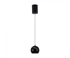 V-tac 8,5W LED pakabinamas šviestuvas, juodas, 3000K