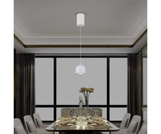 V-tac 8,5W LED pakabinamas šviestuvas, šviesiai pilkas, 3000K