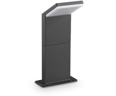 8,5W LED pastatomas lauko šviestuvas STYLE, antracito sp., 3000K, IP54, 364841