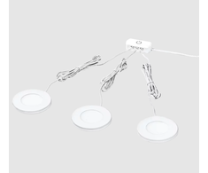 Ledvance 8,5W LED paviršinė panelė, balta, 3000K
