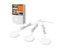 Ledvance 8,5W LED paviršinė panelė, balta, 3000K