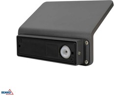 Sieninis šviestuvas Bemko 8,5W LED sieninis fasado šviestuvas VALANT, pilkas, 3000K, IP65