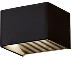 8,5W LED sieninis šviestuvas ICON, juodas, 2700/3000/4000K, A3089172N