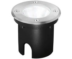 8W LED įleidžiamas į grindinį šviestuvas WALK, nikelio sp., 3000K, IP67