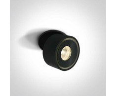 8W LED įleidžiamas pakreipiamas šviestuvas, juodas, 3000K, 11108LA/B/W
