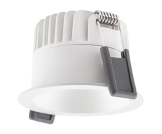 Ledvance 4/6/8W LED įleidžiamas šviestuvas, baltas, 2700K, IP44, dimeriuojamas