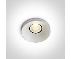 8W LED įleidžiamas šviestuvas, baltas, 3000K, 10108R/W/W