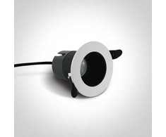 8W LED įleidžiamas šviestuvas, baltas, 3000K, 10108D1/W/W