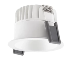 Ledvance 4/6/8W LED įleidžiamas šviestuvas, baltas, 4000K, IP44, dimeriuojamas