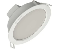 Ledvance 8W LED įleidžiama panelė DOWNLIGHT IP44 GEN2, balta, 3000K, 100°