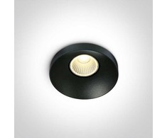 8W LED įleidžiamas šviestuvas, juodas, 3000K, 10108R/B/W