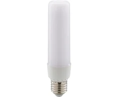 8W LED lemputė, balta, E27, 3000K