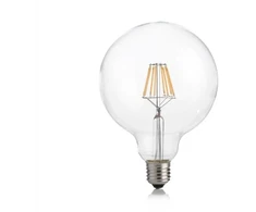8W LED lemputė, E27, skaidri, 2700K, 342863