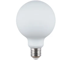 8W LED lemputė, G95, E27, balta, 3000K, dimeriuojama