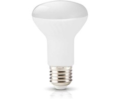 8W LED lemputė, R63, E27, 4000K