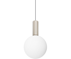 8W LED pakabinamas šviestuvas ODEON, pilkos/baltos sp., 3000K, 349206
