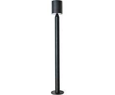 8W LED pastatomas lauko šviestuvas, juodas, 3000K, IP65, E409