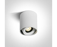 Lubinis šviestuvas 8W LED paviršinis šviestuvas, baltas, 3000K, dimeriuojamas, 12108X/W/W