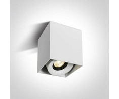 Lubinis šviestuvas 8W LED paviršinis šviestuvas, baltas, 3000K, dimeriuojamas, 12108XA/W/W