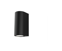 Sieninis šviestuvas 8W LED sieninis fasado šviestuvas NEXO, juodas, 2700/3000K, IP65, A2095170N