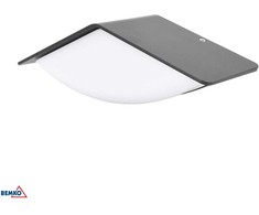Sieninis šviestuvas Bemko 8W LED sieninis fasado šviestuvas VALANT, grafito sp., 4000K, IP65