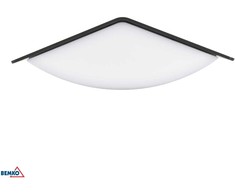 Sieninis šviestuvas Bemko 8W LED sieninis fasado šviestuvas VALANT, grafito sp., 4000K, IP65