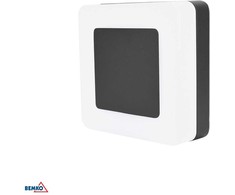 Sieninis šviestuvas Bemko 8W LED sieninis fasado šviestuvas VALIT, grafito sp., 3000K, IP65