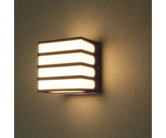 V-tac 8W LED sieninis lauko šviestuvas, rudas, 4000K