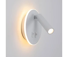 Lubinis šviestuvas 8W LED sieninis šviestuvas FURLA, baltas, 3000K
