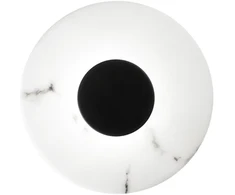 8W LED sieninis šviestuvas MORSE, alebastro sp., CCT