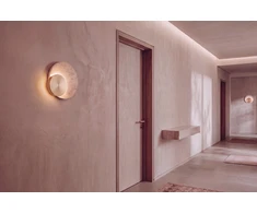 8W LED sieninis šviestuvas, smėlio/aukso sp., 2700/3000K, dimeriuojamas, 26108