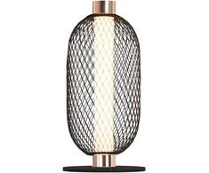 Viokef 8W LED stalo šviestuvas MARGOT, juodos/aukso sp., 3000K, 4311700