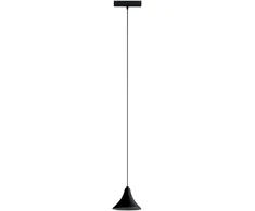 8W LED šviestuvas, montuojamas į DAVINCI sistemą, juodas, 4000K