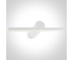 Sieninis šviestuvas 8W LED veidrodžio šviestuvas, baltas, 3000/3500/4000K, IP44, 38108N/W/V
