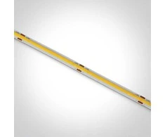 8W/m lanksti COB LED juosta, 24V, 3000K, 5m ritė, 7844/W