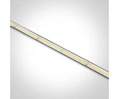 Bikuva.lt 8W/m lanksti COB LED juosta, 24V, IP67, 320LEDs/m, 3000K, 5m ritė, 7844W/W